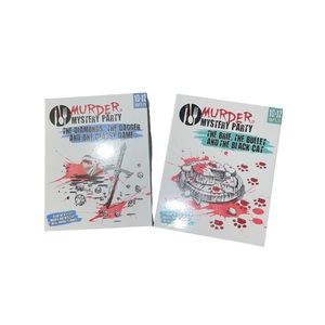 MURDER MYSTERY BOARD GAMES - 2 INCLUDED